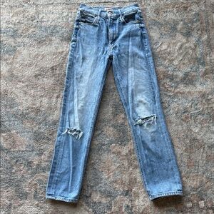 Mother the mid rise dazzler ankle  Jeans